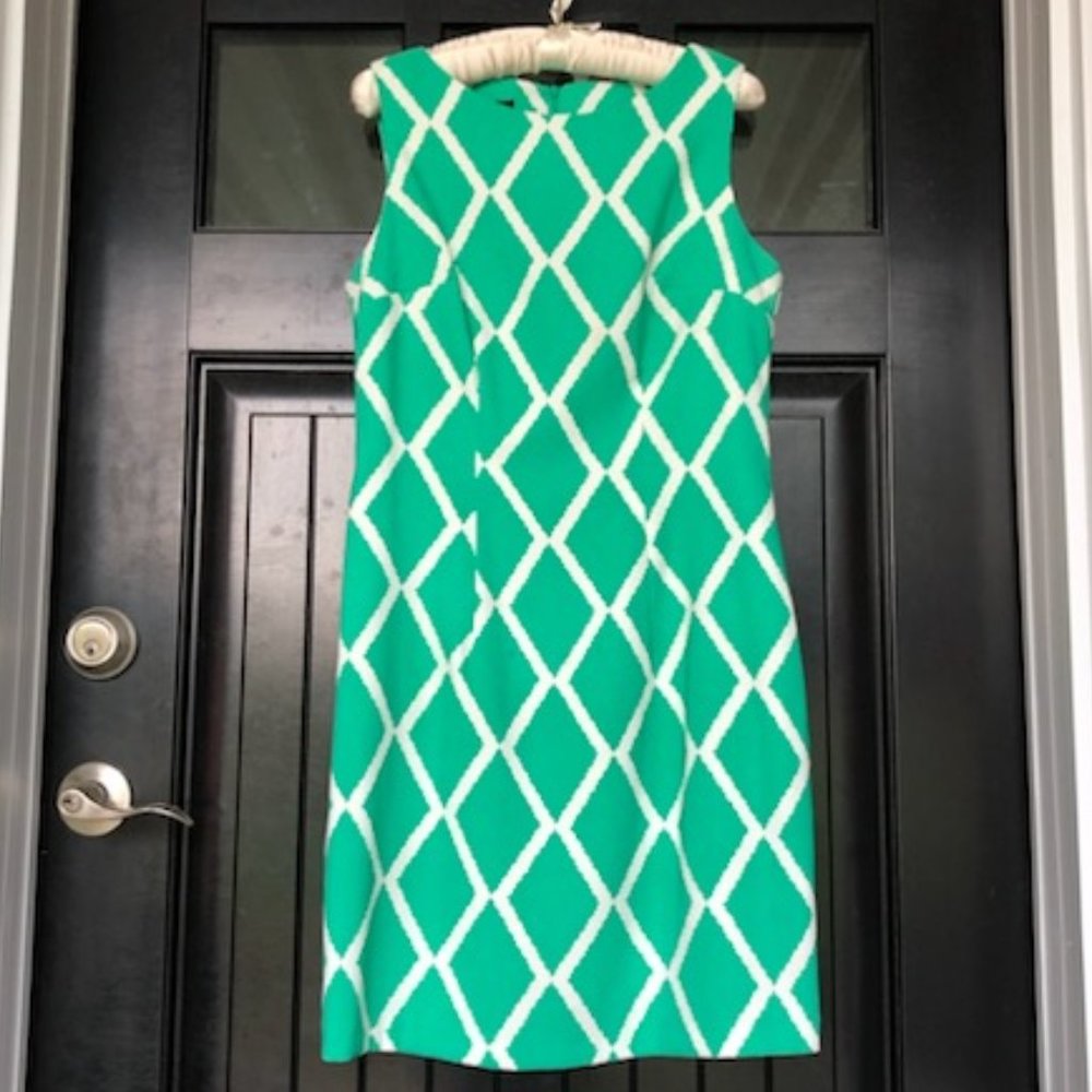 Green and white Alyx shift dress, size 8